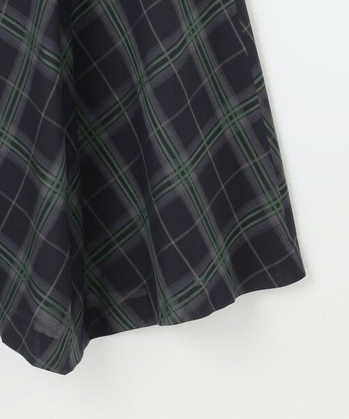 J.PRESS / ジェイプレス ミニ・ひざ丈スカート | 【WEB限定カラーあり・洗える】SOFT SHEER チェック フレア スカート | 詳細9