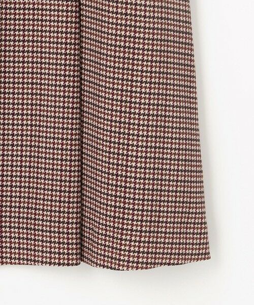 J.PRESS / ジェイプレス ミニ・ひざ丈スカート | デシンハウンドトゥースプリント スカート | 詳細8