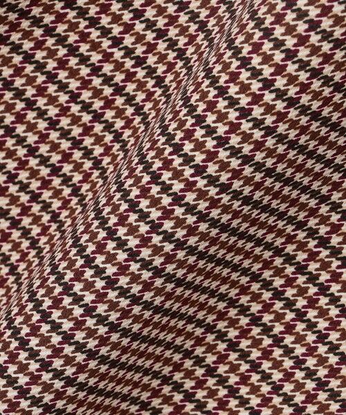 J.PRESS / ジェイプレス ミニ・ひざ丈スカート | デシンハウンドトゥースプリント スカート | 詳細11