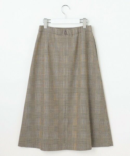 J.PRESS / ジェイプレス ミニ・ひざ丈スカート | モナベールツイル チェック フレア スカート | 詳細11