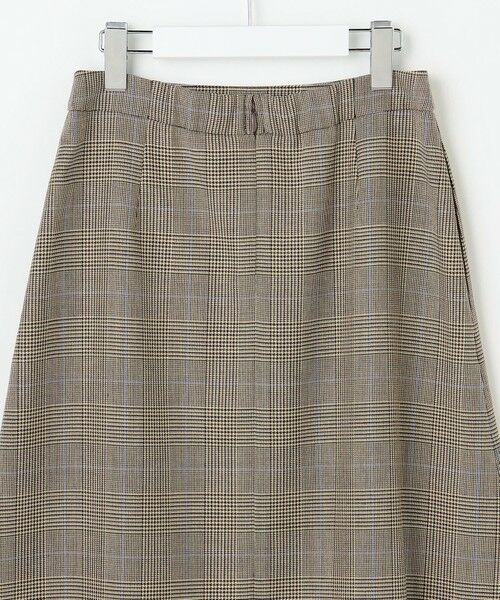 J.PRESS / ジェイプレス ミニ・ひざ丈スカート | モナベールツイル チェック フレア スカート | 詳細13