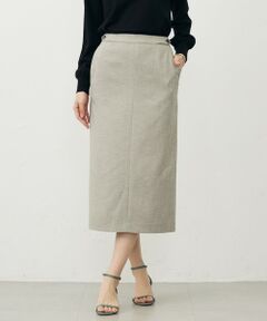 J.PRESS / ジェイプレス ミニ・ひざ丈スカート | Shineシャンブレーツイル スカート