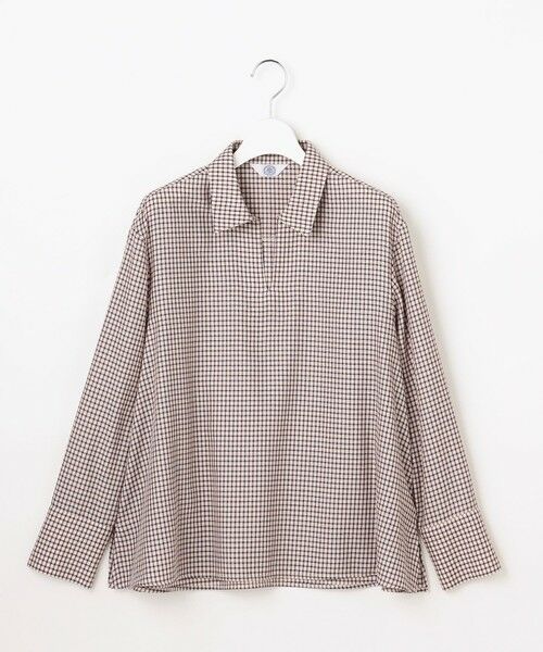 J.PRESS / ジェイプレス シャツ・ブラウス | サイロチェック スキッパー ブラウス | 詳細2