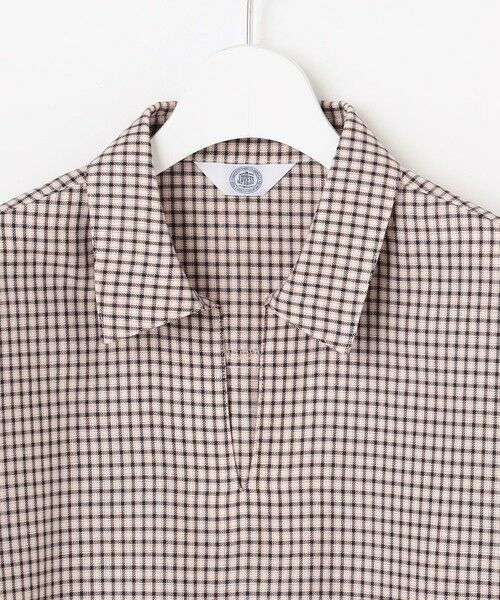 J.PRESS / ジェイプレス シャツ・ブラウス | サイロチェック スキッパー ブラウス | 詳細4