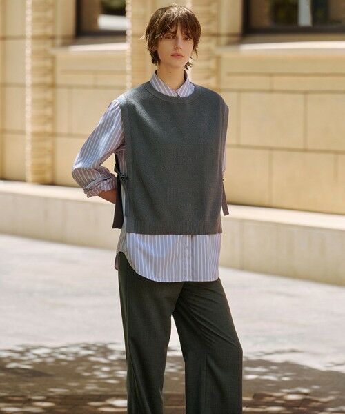 J.PRESS / ジェイプレス シャツ・ブラウス | エステネージュストライプ シャツ ブラウス | 詳細30