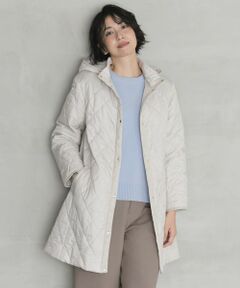 J.PRESS / ジェイプレス その他アウター | 【WEB限定カラーあり・2way】コンパクトタフタキルティング  フーデッド コート