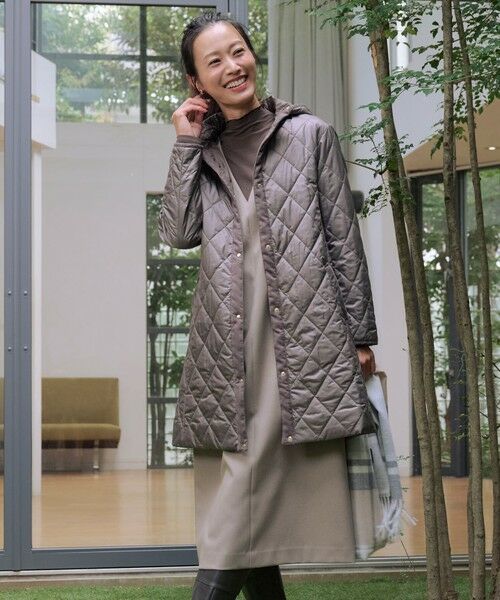 J.PRESS / ジェイプレス その他アウター | 【WEB限定カラーあり・2way】コンパクトタフタキルティング  フーデッド コート | 詳細11