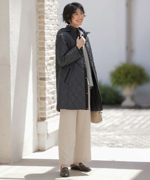 J.PRESS / ジェイプレス その他アウター | 【WEB限定カラーあり・2way】コンパクトタフタキルティング  フーデッド コート | 詳細29