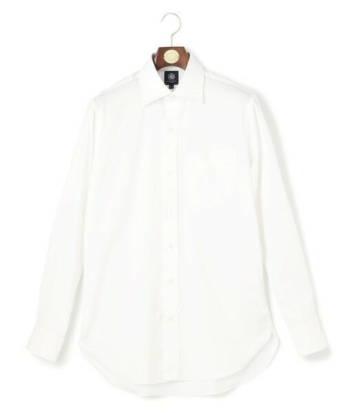J.PRESS / ジェイプレス シャツ・ブラウス | 【PREMIUM PLEATS / 形態安定】ピンオックス ドレスシャツ / ワイド | 詳細1