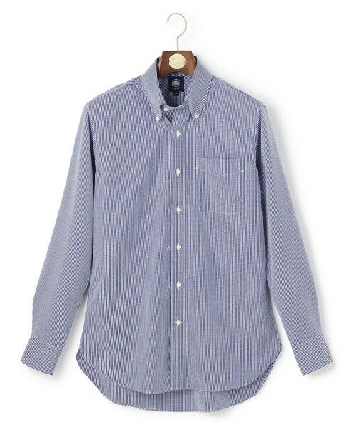 J.PRESS / ジェイプレス シャツ・ブラウス | 【PREMIUM PLEATS / 形態安定】ギンガムチェック ドレスシャツ / B.D. | 詳細1