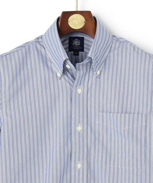 J.PRESS / ジェイプレス シャツ・ブラウス | 【PREMIUM PLEATS / 形態安定】イングリッシュストライプ ドレスシャツ / B.D. | 詳細3