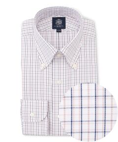 J.PRESS / ジェイプレス シャツ・ブラウス | 【PREMIUM PLEATS / 形態安定】タッタソールチェック ドレスシャツ / B.D.