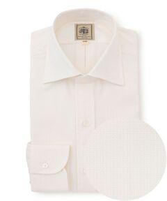 J.PRESS / ジェイプレス シャツ・ブラウス | 【Single Needle Tailoring / 形態安定】MILETAエレガントドビー ドレスシャツ / ワイド