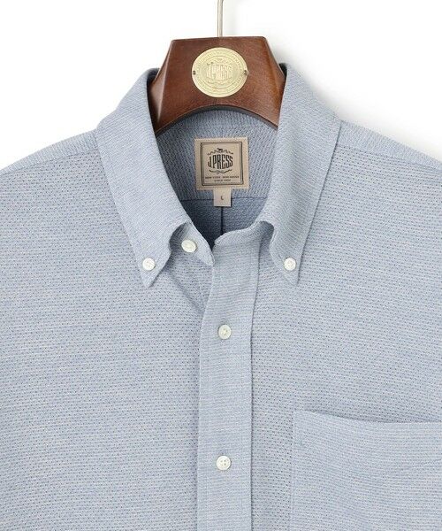 J.PRESS / ジェイプレス シャツ・ブラウス | ポロシャツのような快適な着心地【吸水速乾 / ストレッチ / 消臭 / ノンアイロン】エレスポジャージー ドレスシャツ / B.D. | 詳細11
