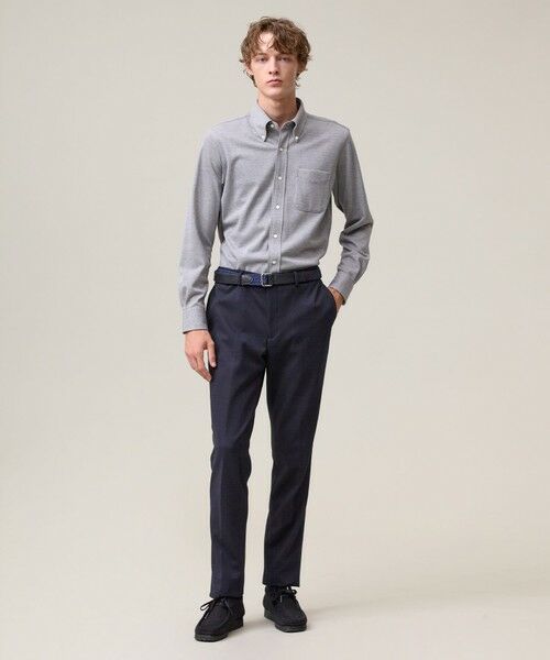 J.PRESS / ジェイプレス シャツ・ブラウス | ポロシャツのような快適な着心地【吸水速乾 / ストレッチ / 消臭 / ノンアイロン】エレスポジャージー ドレスシャツ / B.D. | 詳細19