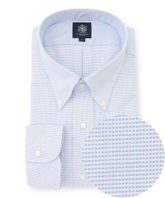 J.PRESS / ジェイプレス シャツ・ブラウス | 【KING SIZE】【PREMIUM PLEATS / 形態安定】ピンヘッド ドレスシャツ / B.D.