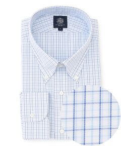 J.PRESS / ジェイプレス シャツ・ブラウス | 【KING SIZE】【PREMIUM PLEATS / 形態安定】タッタソールチェック ドレスシャツ / B.D.