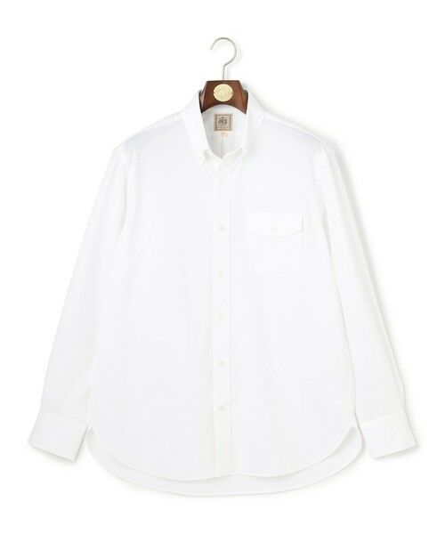 J.PRESS/ジェイプレス 【KANEMASA JERSEY】ボタンダウン シャツ ホワイト系 XL J.PRESS/ジェイプレス 【KANEMASA JERSEY】ボタンダウン シャツ ホワイト系 XL