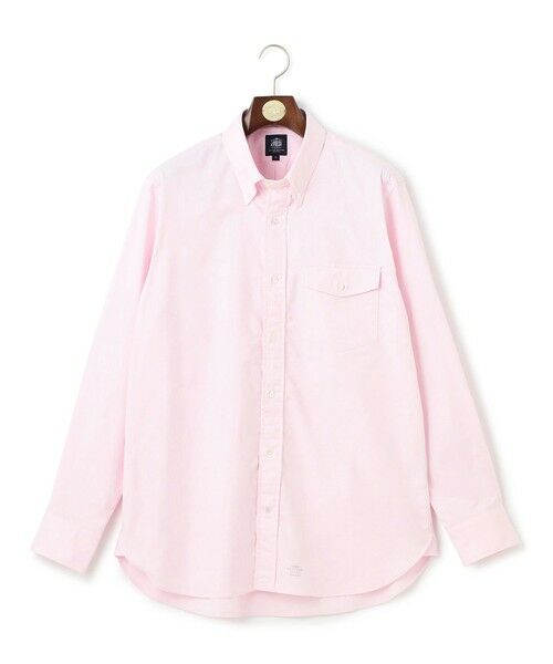 J.PRESS/ジェイプレス 【KING SIZE】【定番 / 不変の品格】アービング シャツ / ボタンダウン ピンク系 4L J.PRESS/ジェイプレス 【KING SIZE】【定番 / 不変の品格】アービング シャツ / ボタンダウン ピンク系 4L
