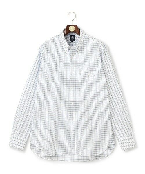J.PRESS/ジェイプレス 【KING SIZE】【定番 / 不変の品格】タッターソール シャツ / ボタンダウン ネイビー系3 5L J.PRESS/ジェイプレス 【KING SIZE】【定番 / 不変の品格】タッターソール シャツ / ボタンダウン ネイビー系3 5L