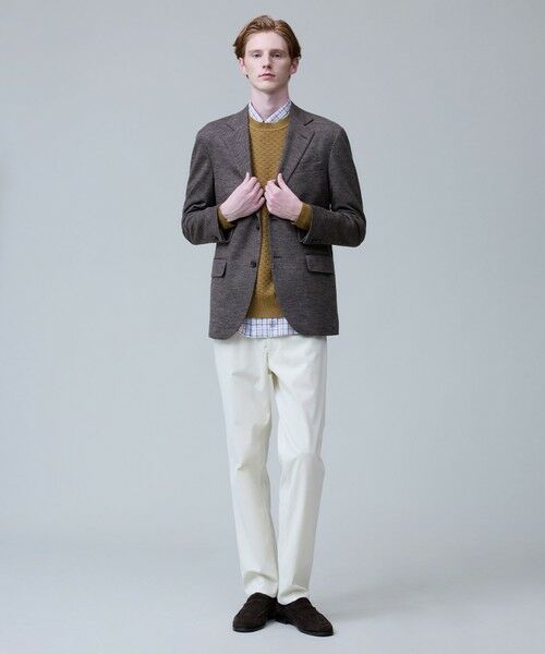 J.PRESS / ジェイプレス テーラードジャケット | 快適さとエレガンスを纏う【セットアップ対応 / ストレッチ】SOFAニット ハイグレードジャージー ジャケット | 詳細7