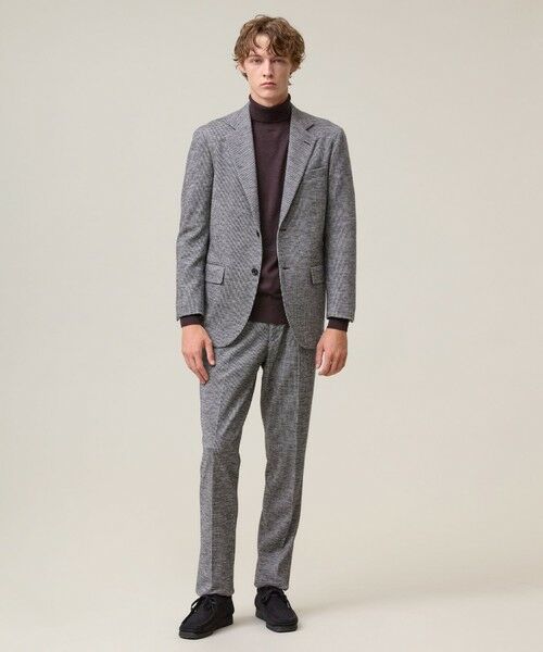 J.PRESS / ジェイプレス テーラードジャケット | 【セットアップ対応 / ストレッチ】SOFAニット ストレッチジャージー ジャケット | 詳細1