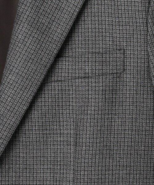 J.PRESS / ジェイプレス テーラードジャケット | 【定番 / セットアップ対応】マナードシルクホームスパン ガンクラブチェック ジャケット | 詳細3