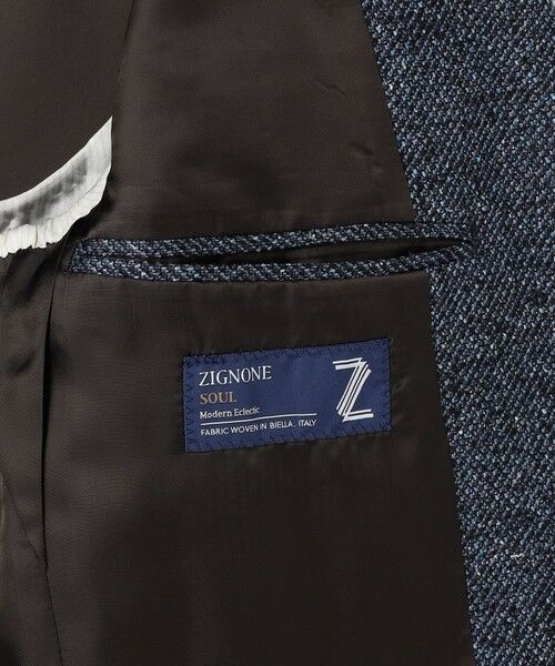 J.PRESS / ジェイプレス テーラードジャケット | 【ZIGNONE SOUL / ジニョーネ ソウル】 ウールシルクツイード ジャケット | 詳細19