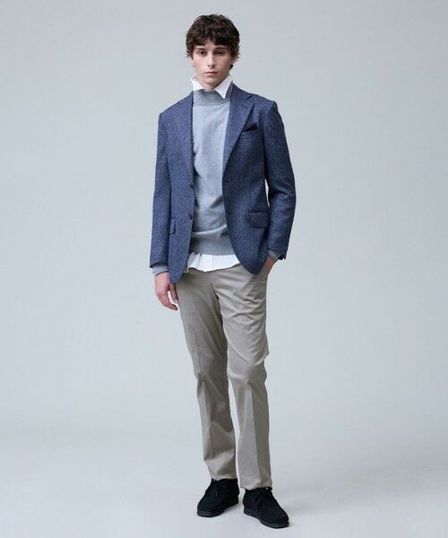 J.PRESS / ジェイプレス テーラードジャケット | 【ZIGNONE SOUL / ジニョーネ ソウル】 ウールシルクツイード ジャケット | 詳細4