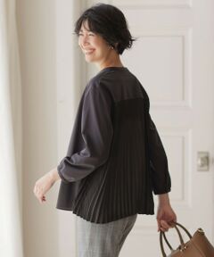 J.PRESS / ジェイプレス カットソー | コンパクトトリコット バックプリーツ カットソー