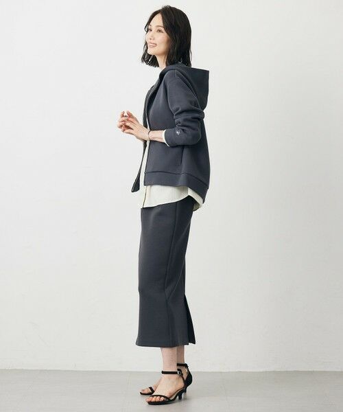 J.PRESS / ジェイプレス パーカー | ダンボールジャージー ジップアップ パーカー | 詳細7