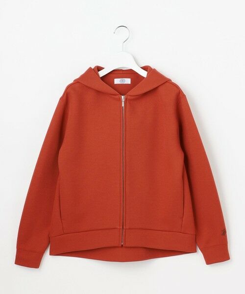 J.PRESS / ジェイプレス パーカー | ダンボールジャージー ジップアップ パーカー | 詳細14