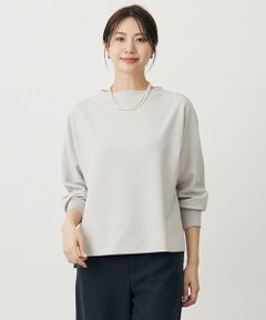 J.PRESS / ジェイプレス カットソー | ジョーゼットダンボール ボトルネック カットソー