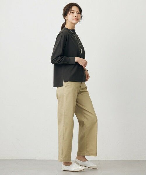 J.PRESS / ジェイプレス カットソー | ジョーゼットダンボール ボトルネック カットソー | 詳細4