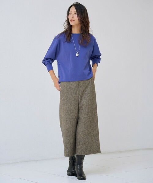 J.PRESS / ジェイプレス カットソー | ポンチ ボートネック カットソー | 詳細7