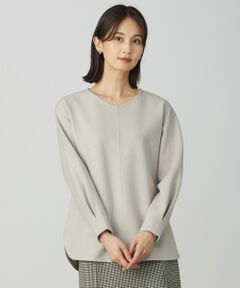 J.PRESS / ジェイプレス カットソー | メルトンジャージー Vネック カットソー