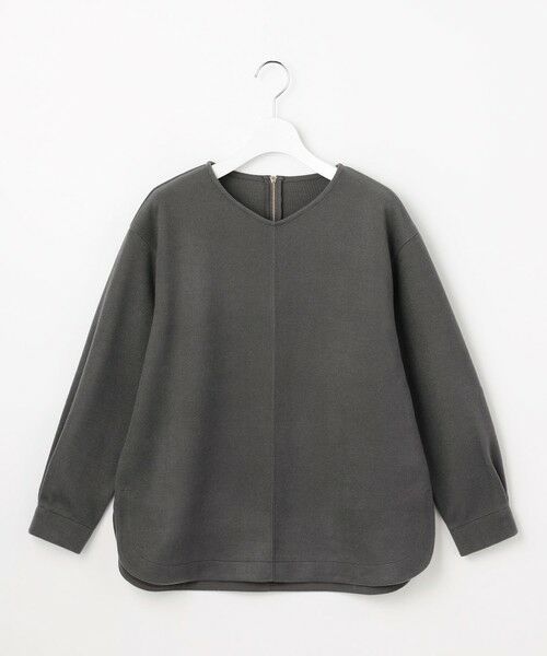 J.PRESS / ジェイプレス カットソー | メルトンジャージー Vネック カットソー | 詳細2