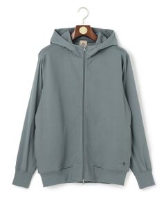 J.PRESS / ジェイプレス パーカー | お出かけシーンにも最適【J.PRESS PREMIUM JERSEY】ジャガードリンクス コンビパーカー