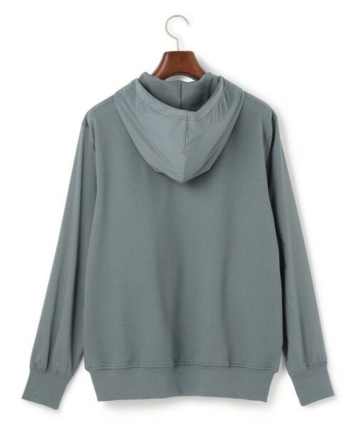 J.PRESS / ジェイプレス パーカー | お出かけシーンにも最適【J.PRESS PREMIUM JERSEY】ジャガードリンクス コンビパーカー | 詳細5