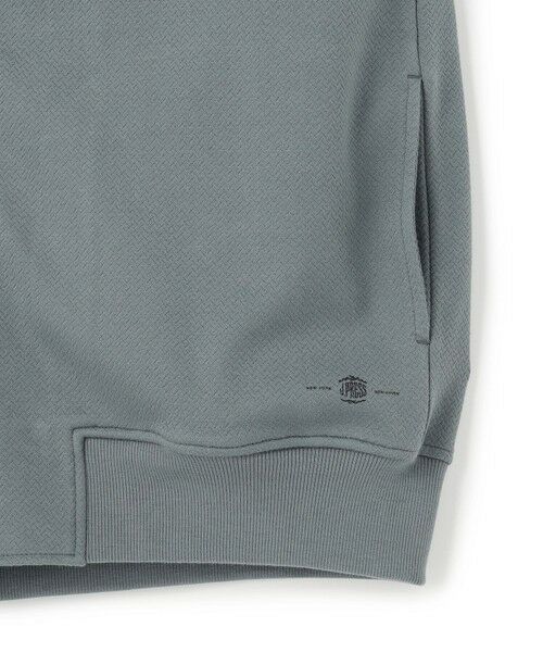 J.PRESS / ジェイプレス パーカー | お出かけシーンにも最適【J.PRESS PREMIUM JERSEY】ジャガードリンクス コンビパーカー | 詳細8