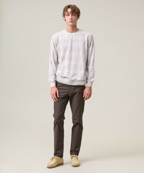 J.PRESS / ジェイプレス カットソー | アーガイルワントーンリンクス ロングスリーブ Tシャツ | 詳細2