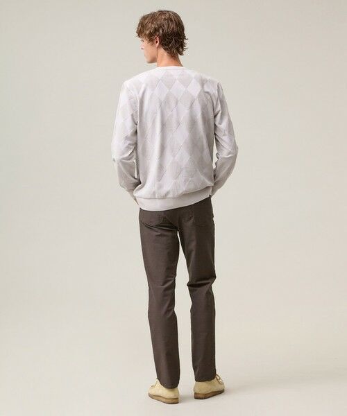 J.PRESS / ジェイプレス カットソー | アーガイルワントーンリンクス ロングスリーブ Tシャツ | 詳細3