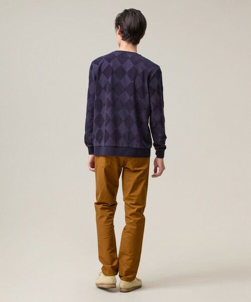 J.PRESS / ジェイプレス カットソー | アーガイルワントーンリンクス ロングスリーブ Tシャツ | 詳細7