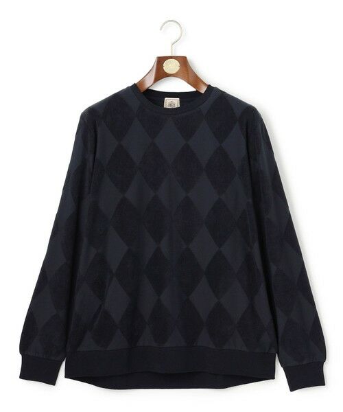 J.PRESS / ジェイプレス カットソー | アーガイルワントーンリンクス ロングスリーブ Tシャツ | 詳細8