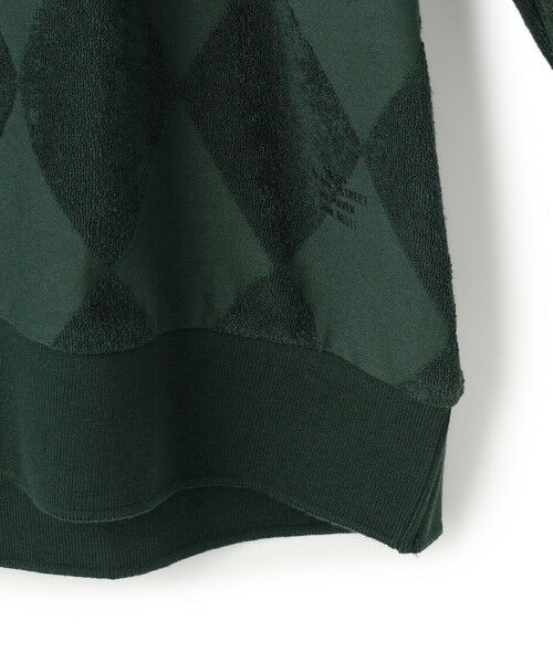 J.PRESS / ジェイプレス カットソー | アーガイルワントーンリンクス ロングスリーブ Tシャツ | 詳細12