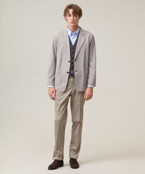 J.PRESS / ジェイプレス カーディガン・ボレロ | 【KANEMASA JERSEY】ツイステッドスムース カットジャケット | 詳細1