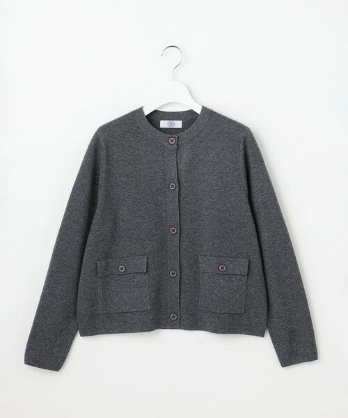 J.PRESS / ジェイプレス カーディガン・ボレロ | WORETED WOOL BLEND カーディガン | 詳細7