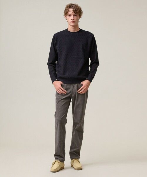 J.PRESS / ジェイプレス ニット・セーター | 軽やかに着映える上質ベーシック【ストレッチ / イージーケア】【FLEX YARN】クルーネック ニット | 詳細2