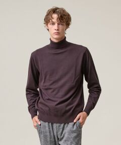 J.PRESS / ジェイプレス ニット・セーター | 品よく暖かで首元からスマートに【ストレッチ / イージーケア】【FLEX YARN】タートルネック ニット