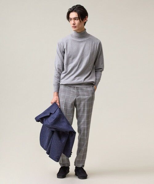 J.PRESS / ジェイプレス ニット・セーター | 品よく暖かで首元からスマートに【ストレッチ / イージーケア】【FLEX YARN】タートルネック ニット | 詳細1